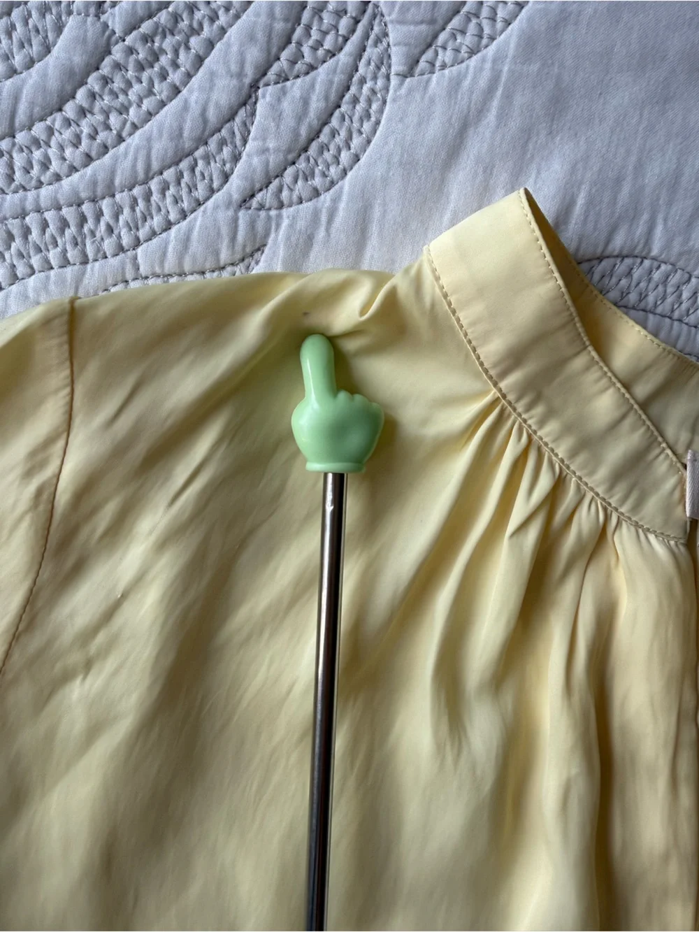 Zadig & Voltaire - Tink Satin Shirt - Butter Yellow